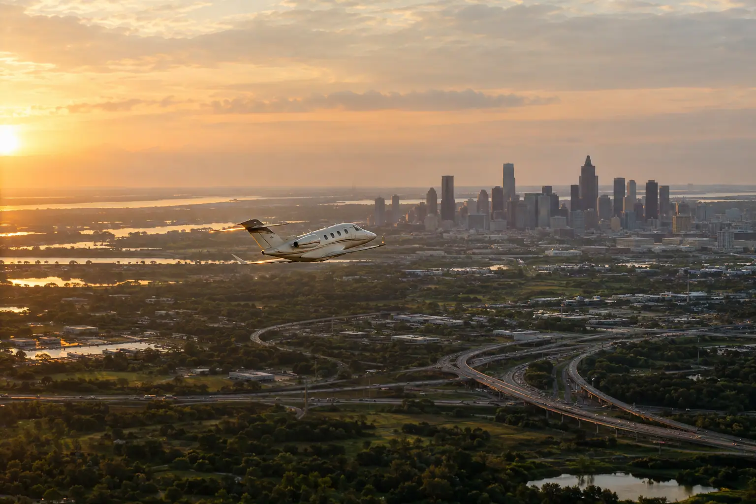 Private jet Houston to Phoenix