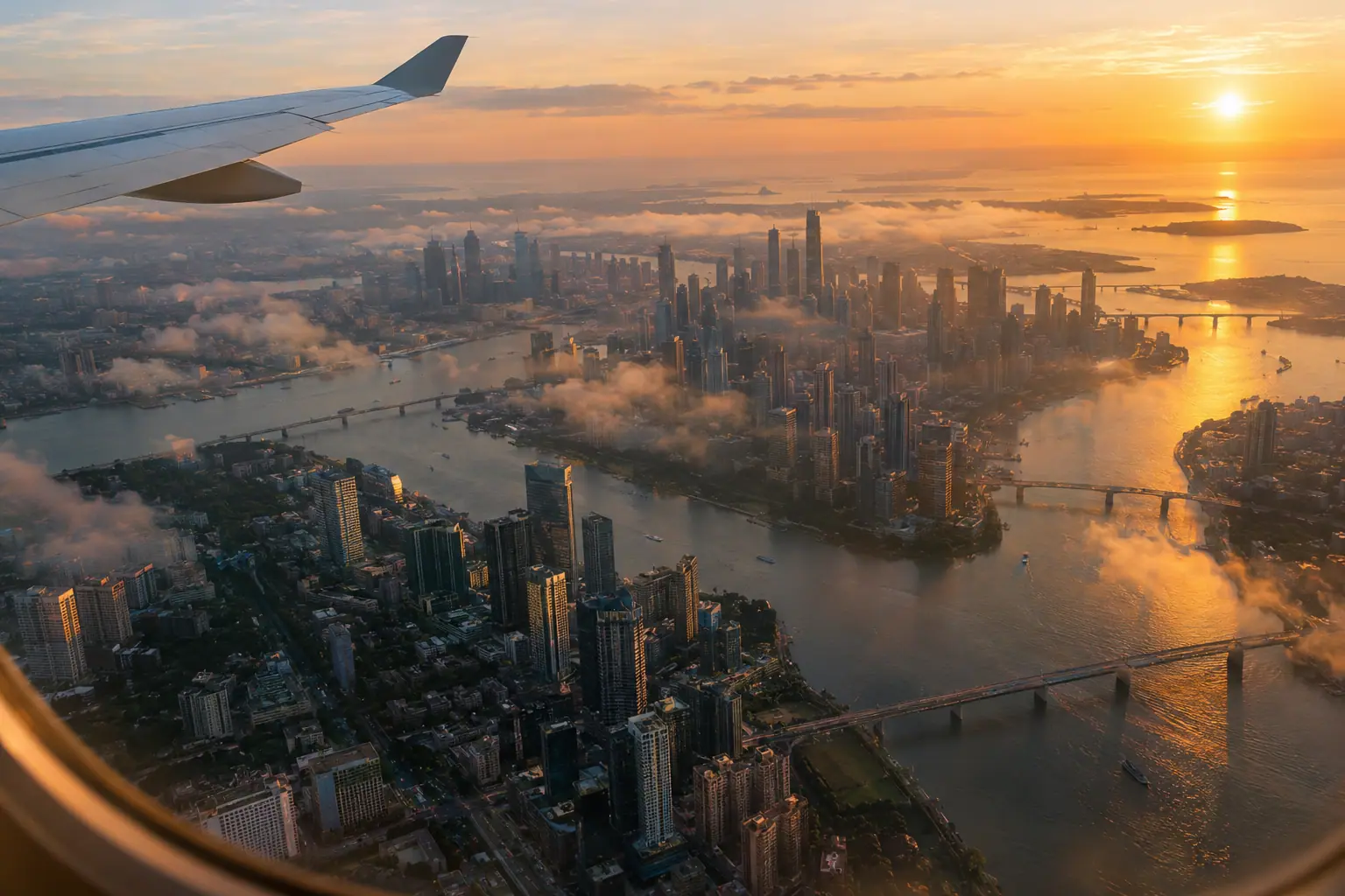 New York from the air